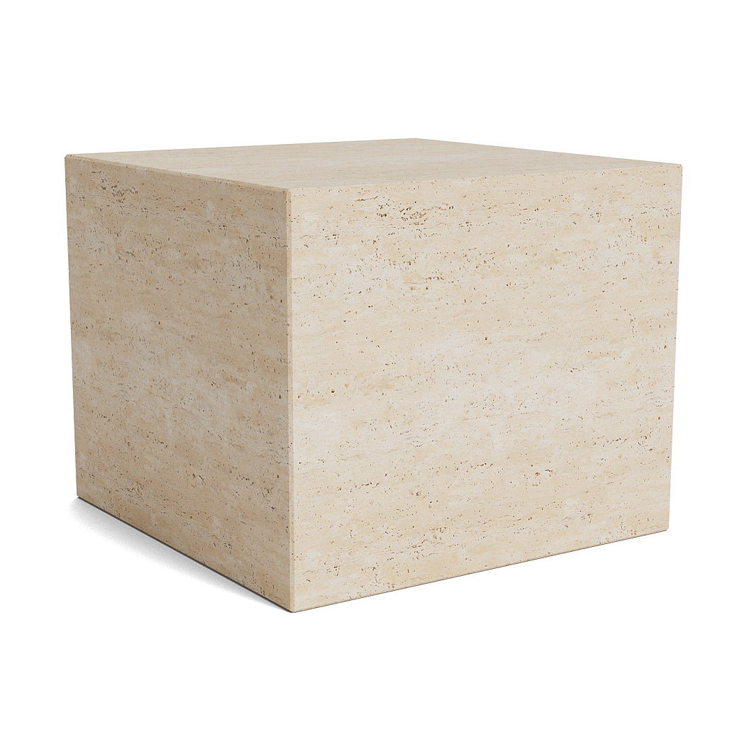 NORR11 Cubism coffee table small 45x45 cm Beige | Scandinavian Design | Coffee tables | Beige