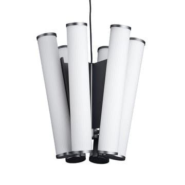 Deco Chandelier ceiling lamp - white-black - NORR11