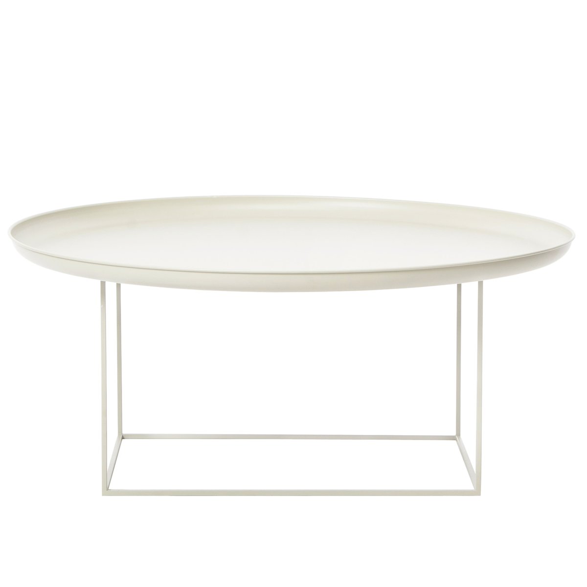 NORR11 Duke coffee table large Antique white | Scandinavian Design | Coffee tables | White
