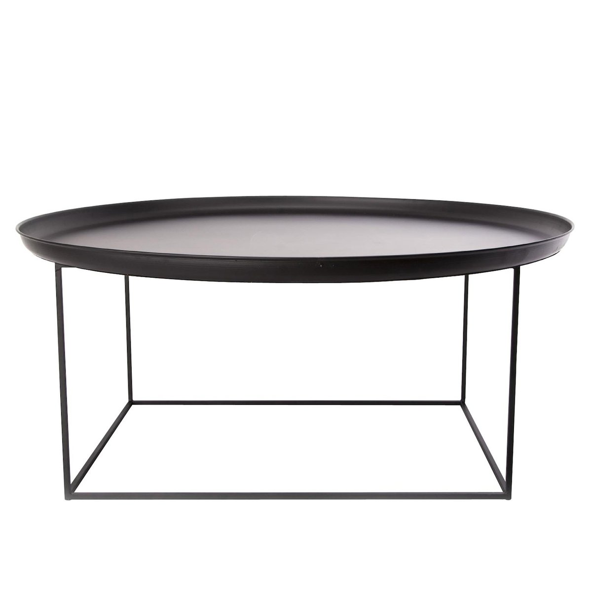 NORR11 Duke coffee table large Earth black | Scandinavian Design | Coffee tables | Black