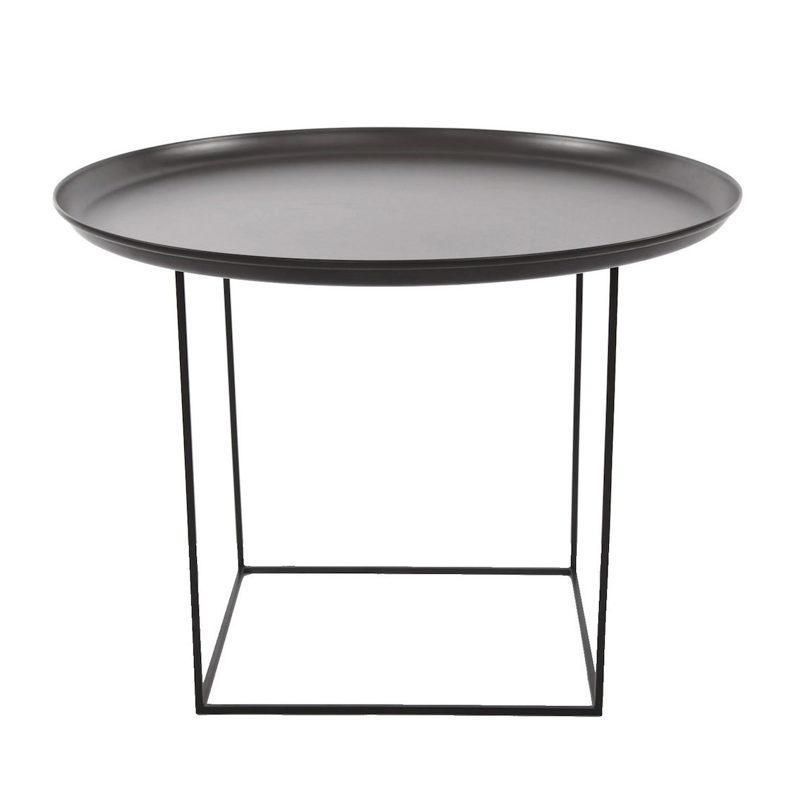 NORR11 Duke coffee table medium Earth black | Scandinavian Design | Coffee tables | Black