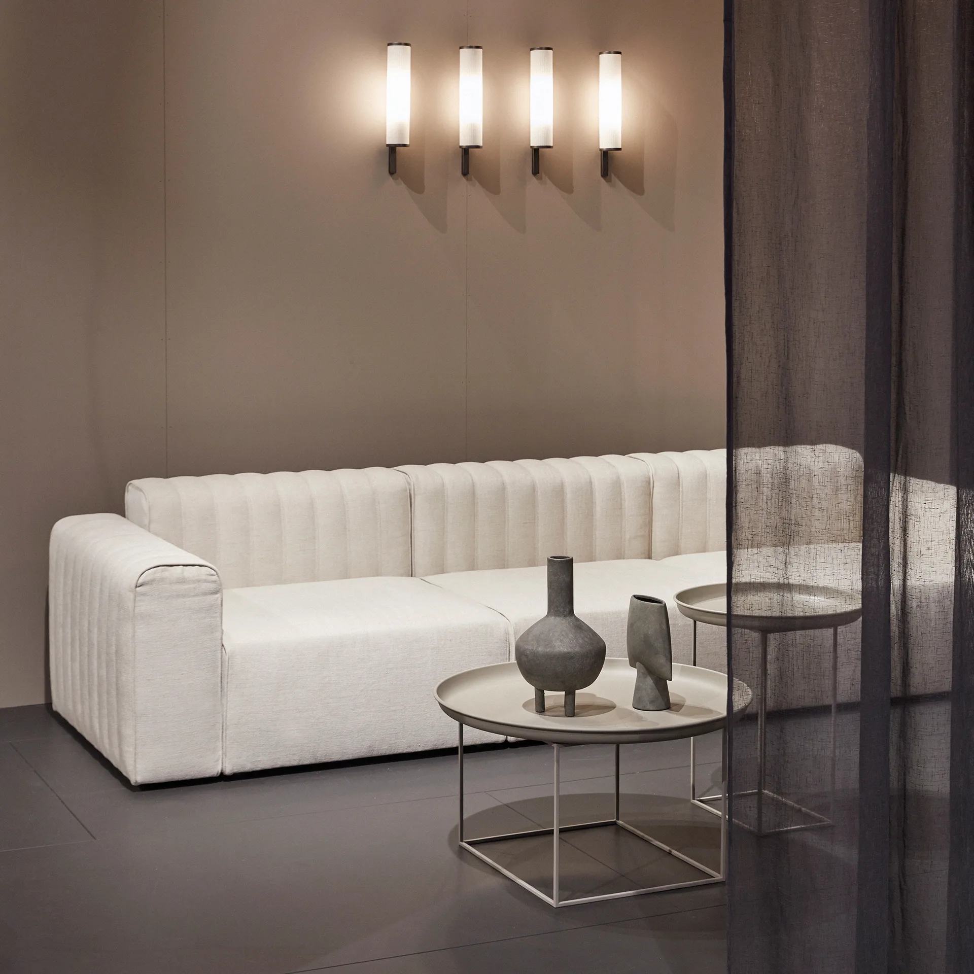 Duke side table small, Stone NORR11