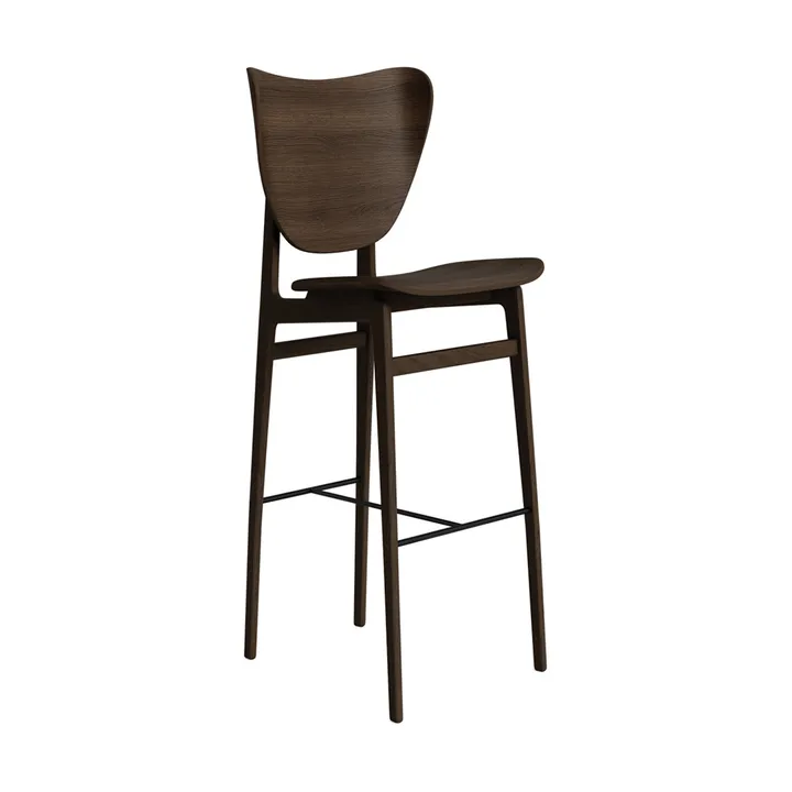 Elephant bar stool - Dark smoked, 75 cm - NORR11