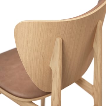 Elephant chair leather seat oak - Dunes camel - NORR11