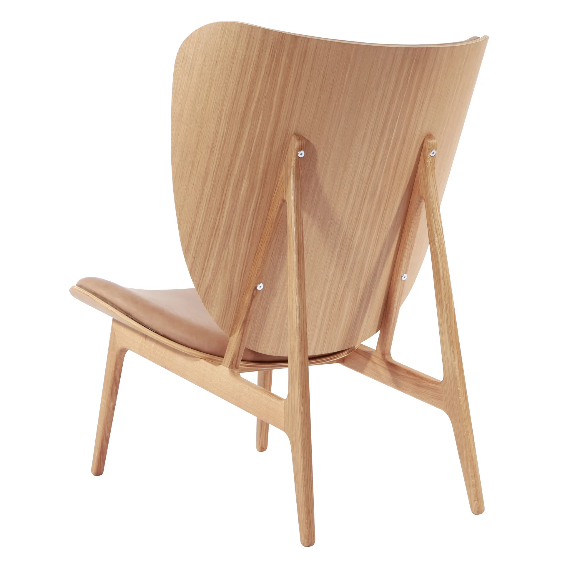 Elephant lounge leather oak, Dunes camel NORR11