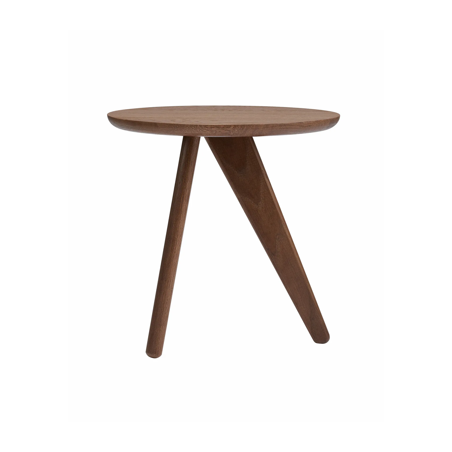 Fin side table 40 cm, Dark smoked oak NORR11