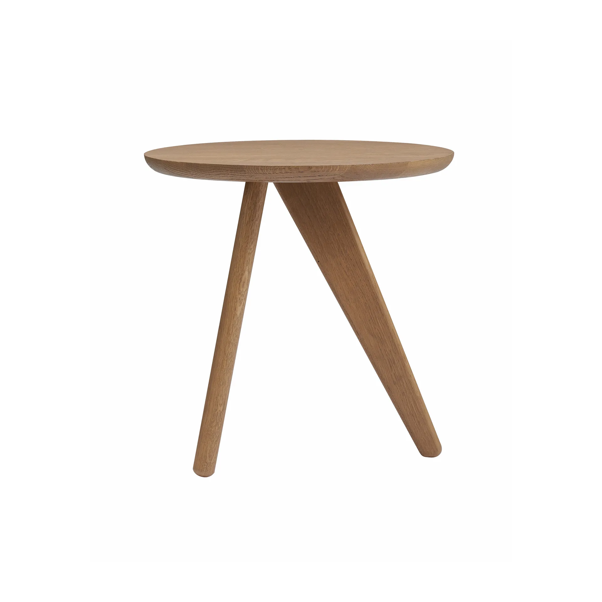 Fin side table 40 cm, Light smoked NORR11