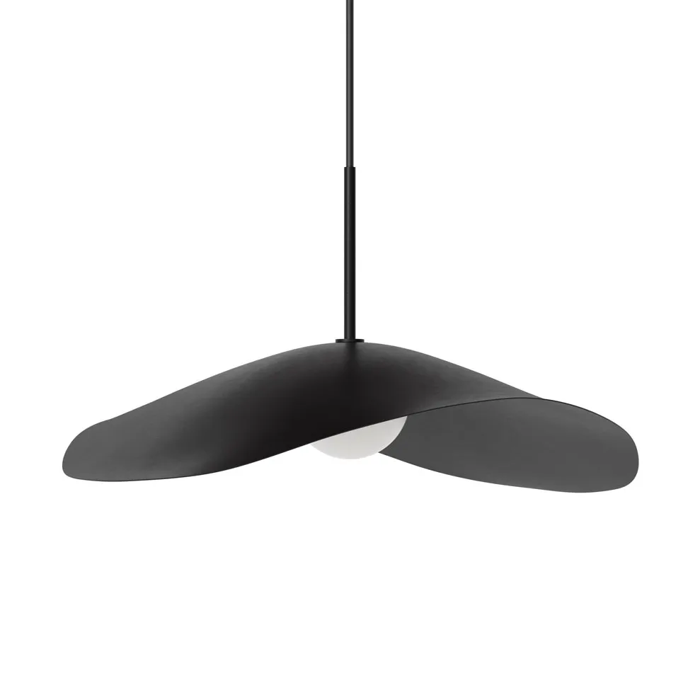 NORR11 Fuji pendant large Burned black | Scandinavian Design | Ceiling lights | Black