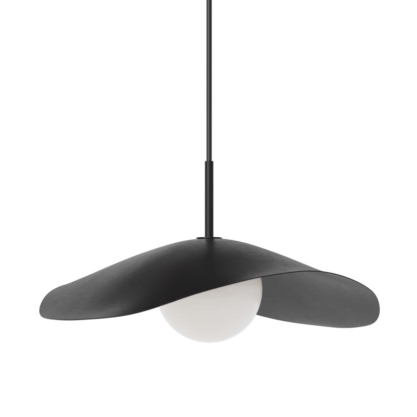 NORR11 Fuji pendant small Burned black | Scandinavian Design | Ceiling lights | Black