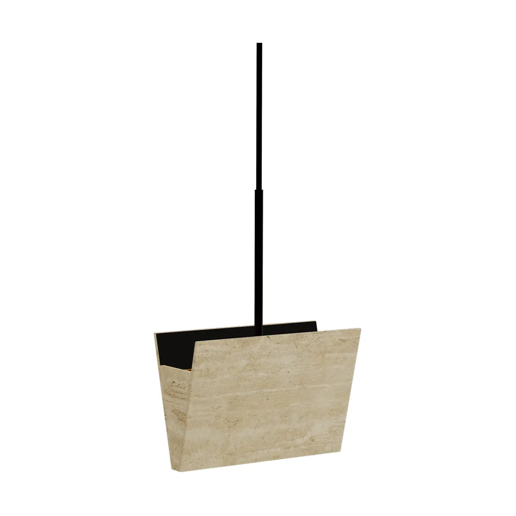 Gallery pendant, Travertine NORR11