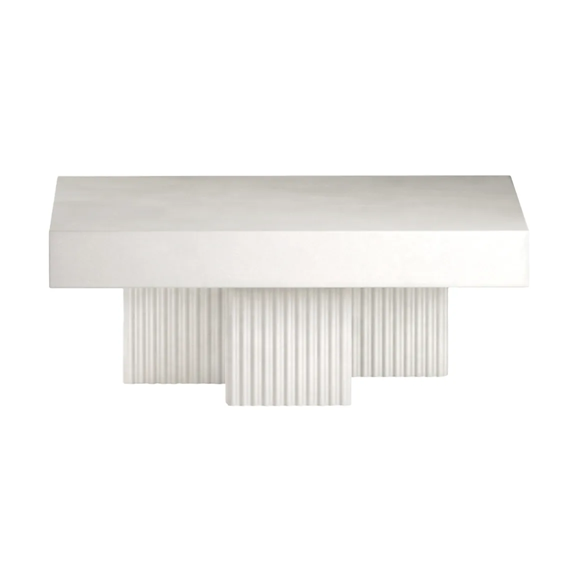 Gear coffee table, Chalk, 100x100 cm NORR11