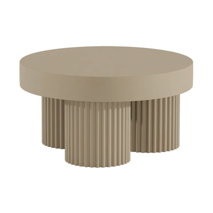 Gear coffee table low Ø70 cm, Chai, Ø70 cm NORR11