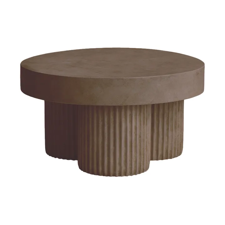 Gear coffee table low Ø70 cm - Clay, Ø70 cm - NORR11