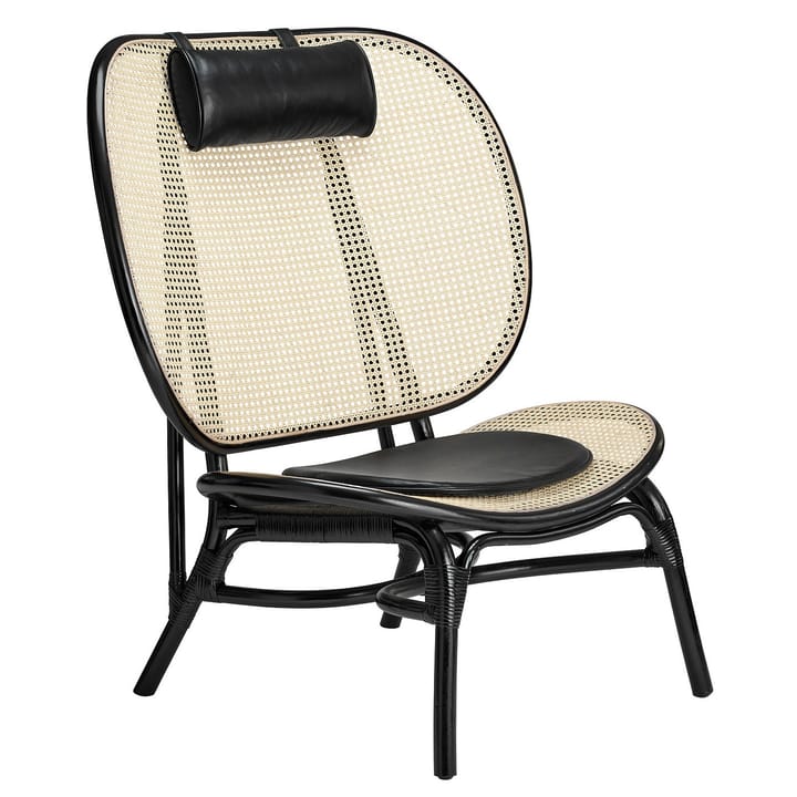 Nomad lounge chair - Black - NORR11