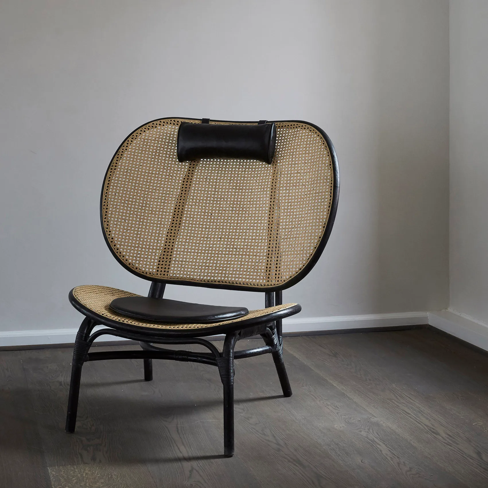 Nomad lounge chair, Black NORR11