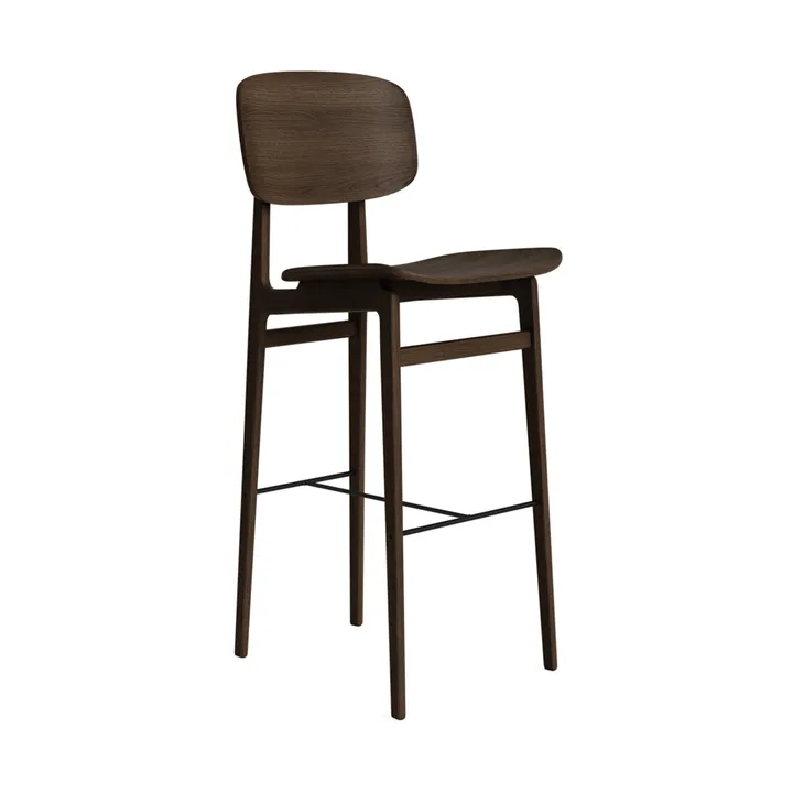 NY11 bar stool - Dark smoked oak, 75 cm - NORR11
