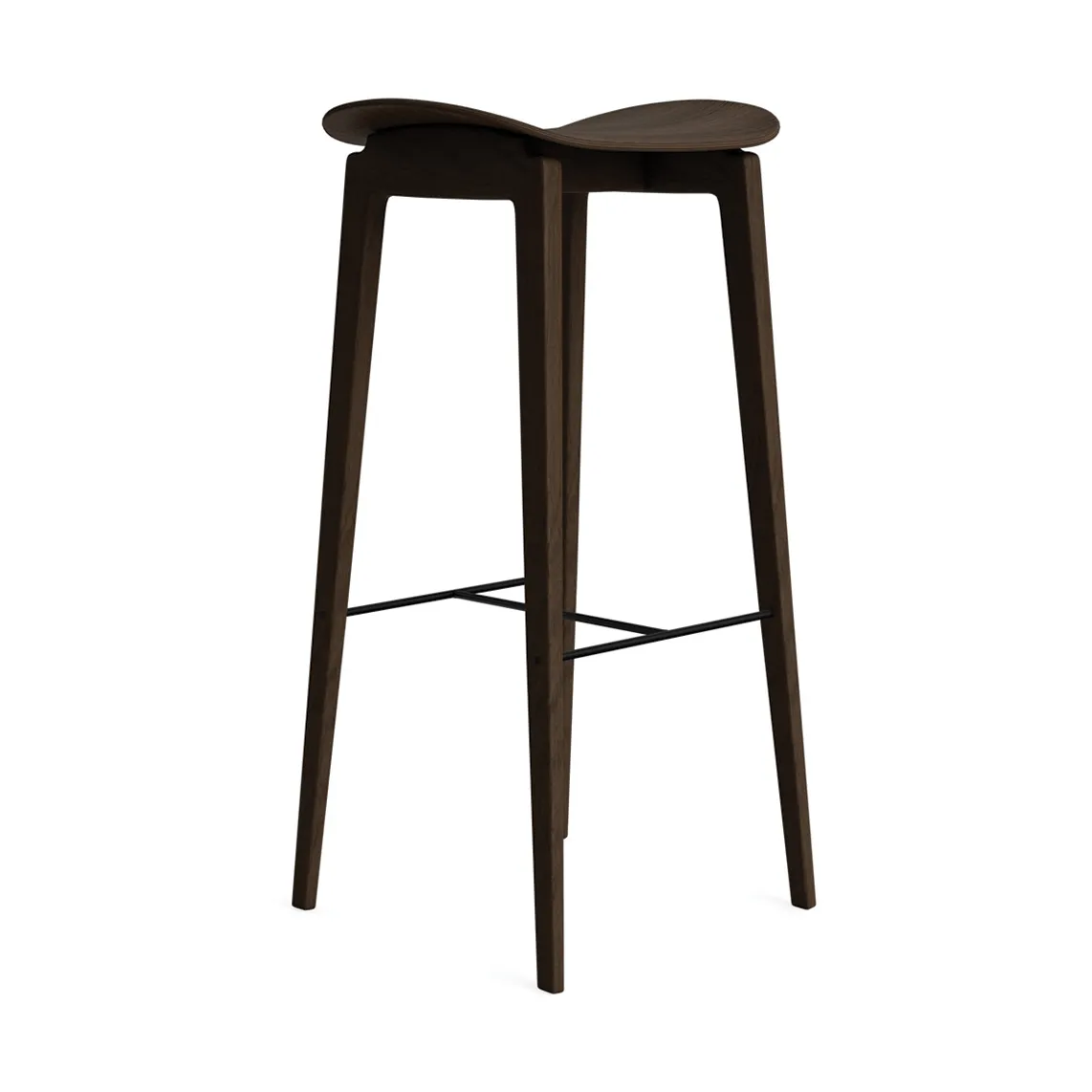NY11 bar stool, Dark smoked oak, 75 cm NORR11