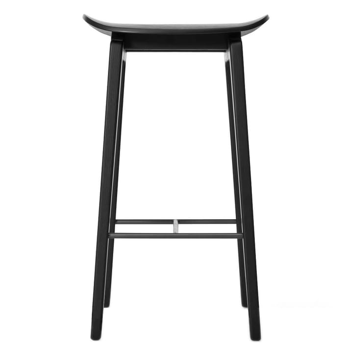 NY11 barstool 65 cm - Black oiled oak - NORR11