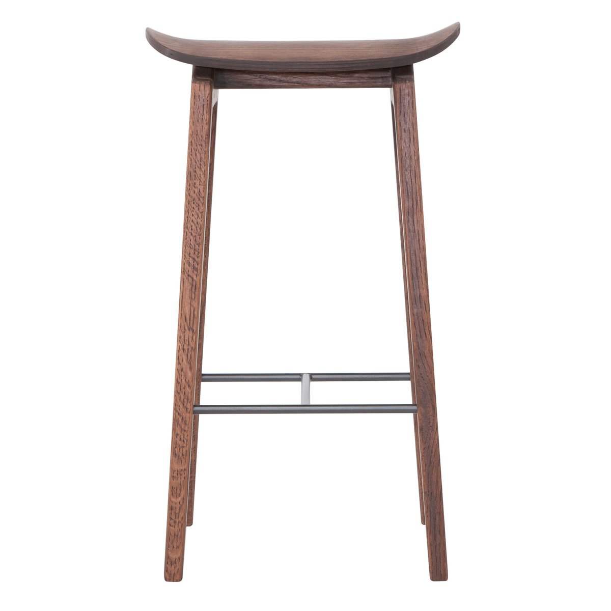 NORR11 NY11 barstool 65 cm Dark oak | Scandinavian Design | Bar stools | Brown