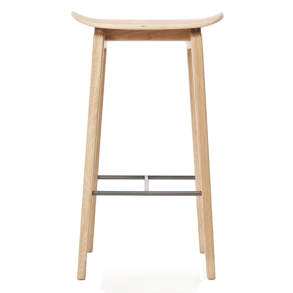 NORR11 NY11 barstool 65 cm Oak | Scandinavian Design | Bar stools | Brown
