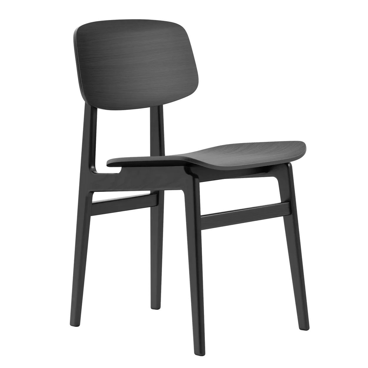 NORR11 NY11 chair Black oiled oak | Scandinavian Design | Chairs | Black
