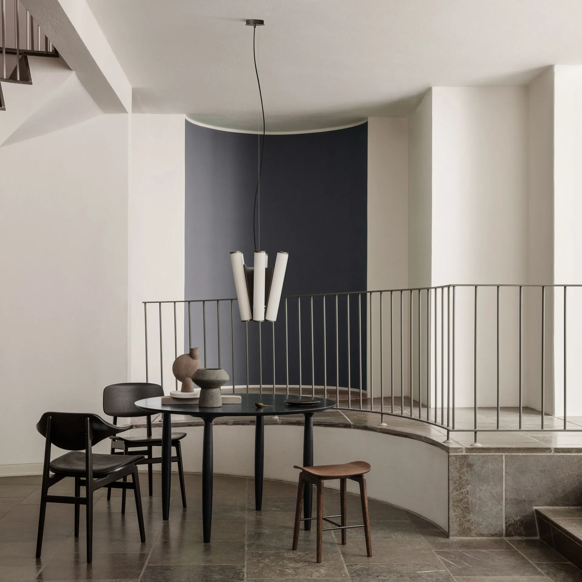 NY11 stool, Dark smoked oak NORR11