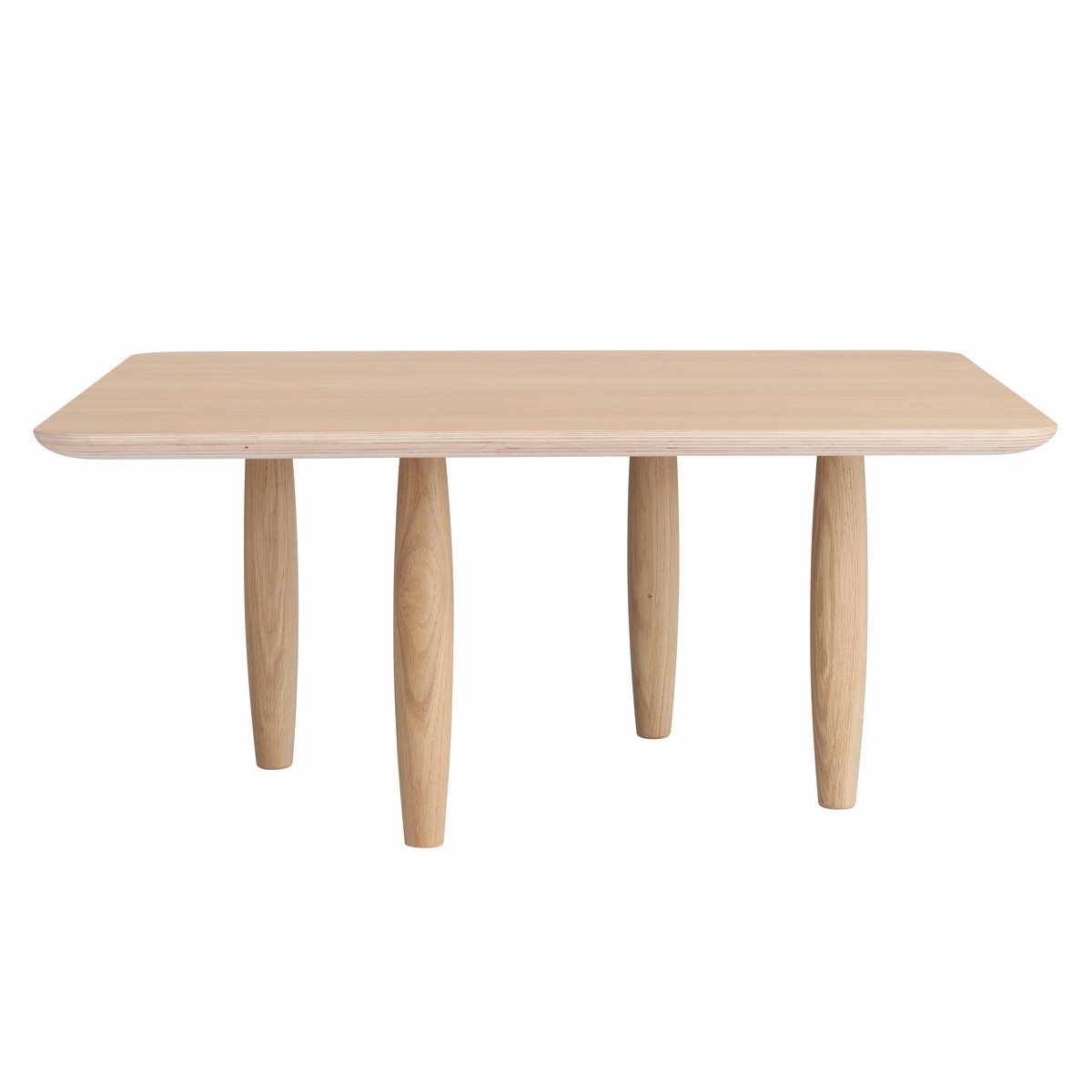 NORR11 Oku coffee table 80 cm Oak | Scandinavian Design | Coffee tables | Brown