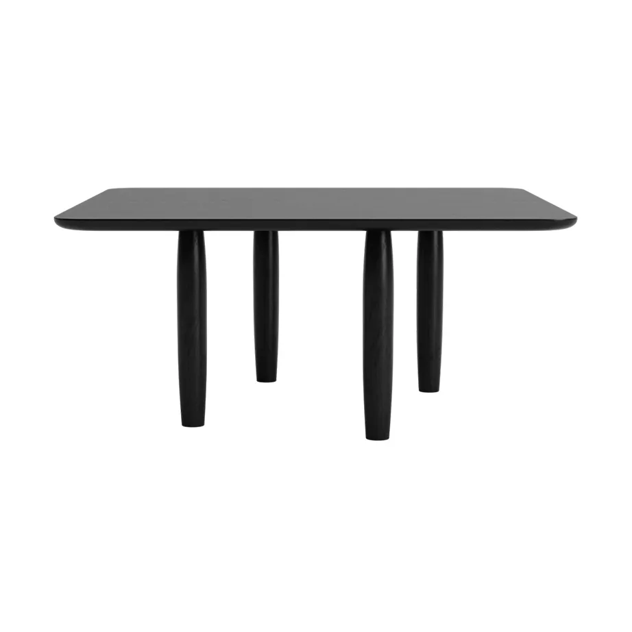 Oku coffee table, Black oak, 80x80 cm NORR11