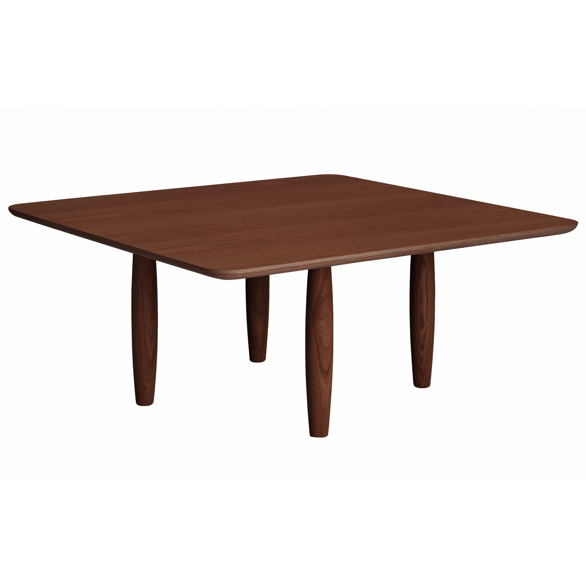 Oku coffee table, Dark smoked oak, 80 cm NORR11