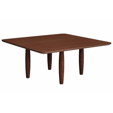 Oku coffee table - Dark smoked oak, 80 cm - NORR11