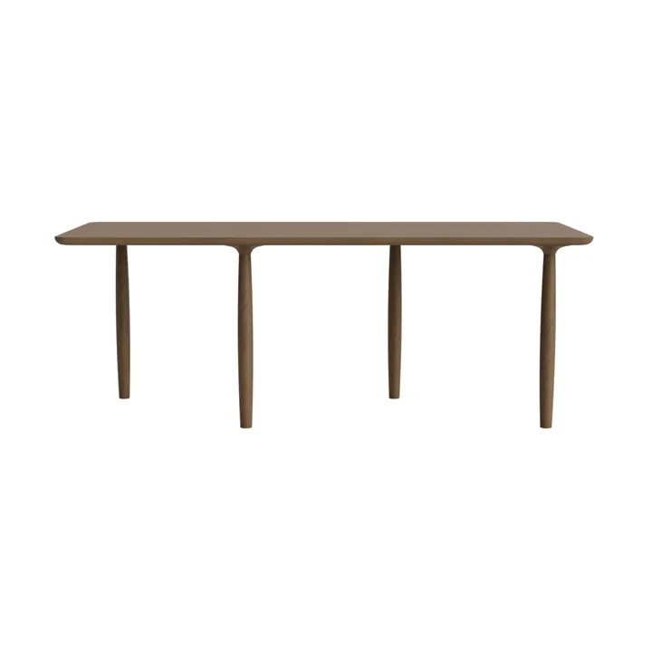 Oku dining table 200 cm - Light smoked oak - NORR11