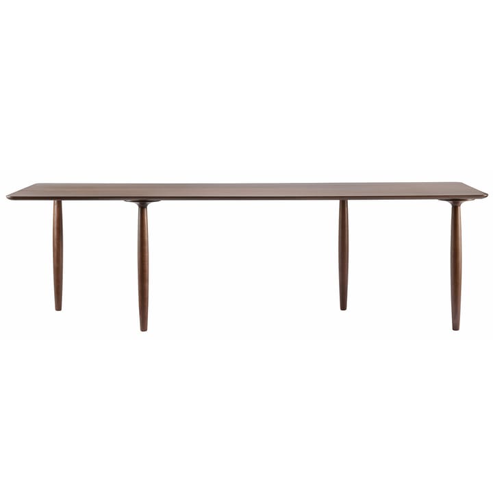 Oku dining table 250 cm - Dark smoked oak - NORR11