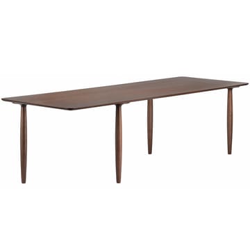 Oku dining table 250 cm - Dark smoked oak - NORR11