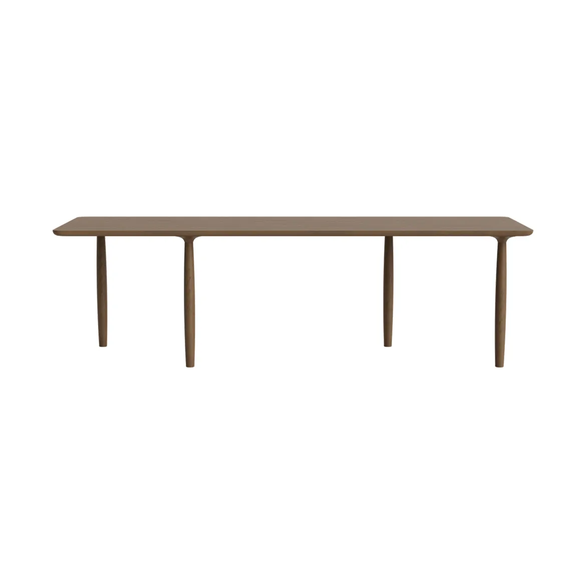 Oku dining table 250 cm, Light smoked oak NORR11