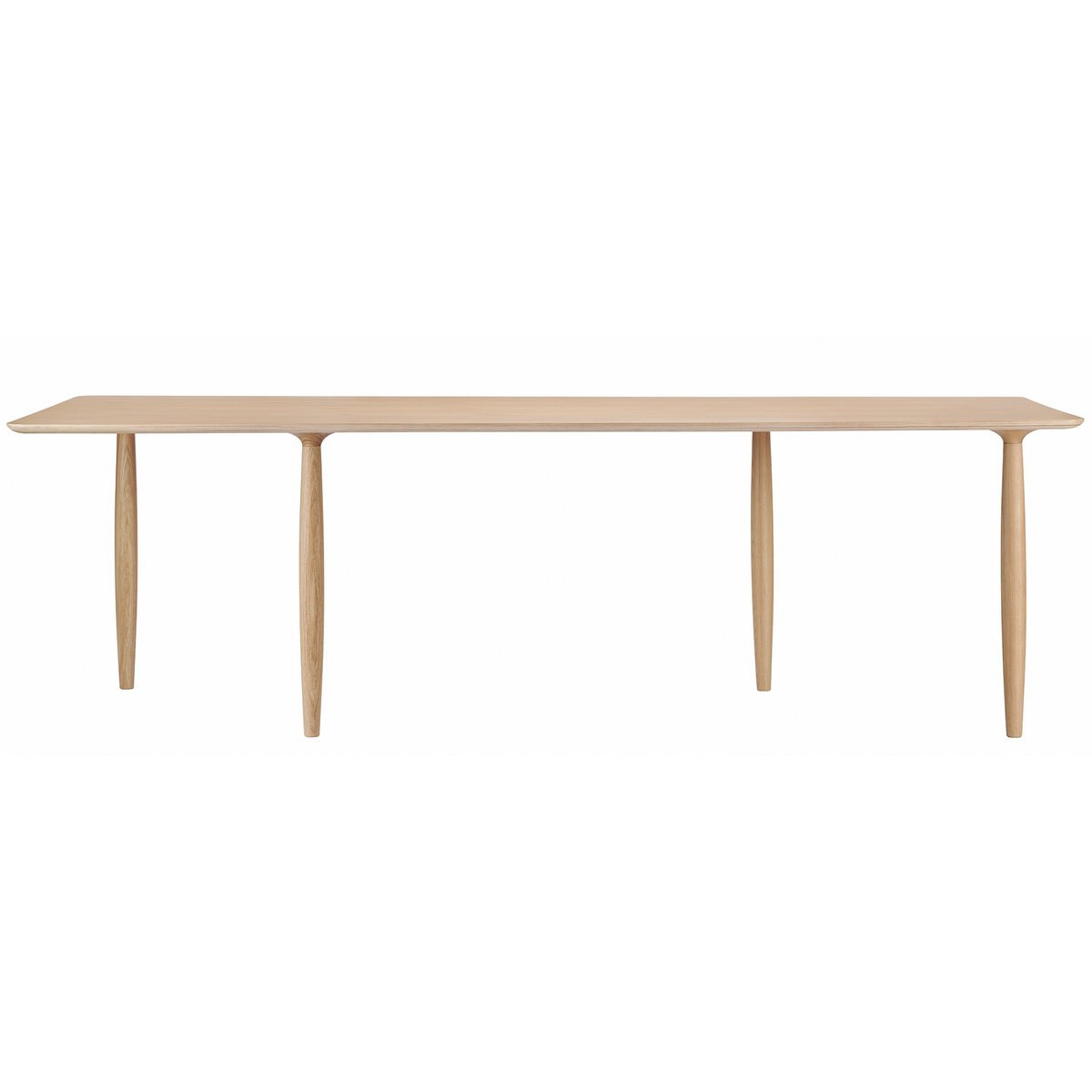 NORR11 Oku dining table 250 cm Oak | Scandinavian Design | Dining tables | Brown