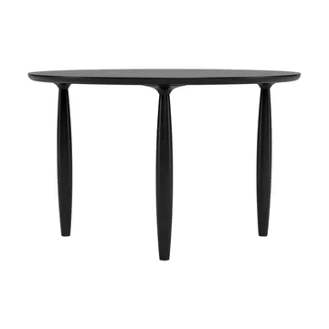 Oku dining table - Black oak, Ø120 cm - NORR11