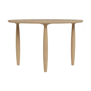 Oku dining table - Natural oak, Ø120 cm - NORR11
