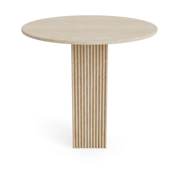 Soho dining table - Beige, Ø80 cm - NORR11