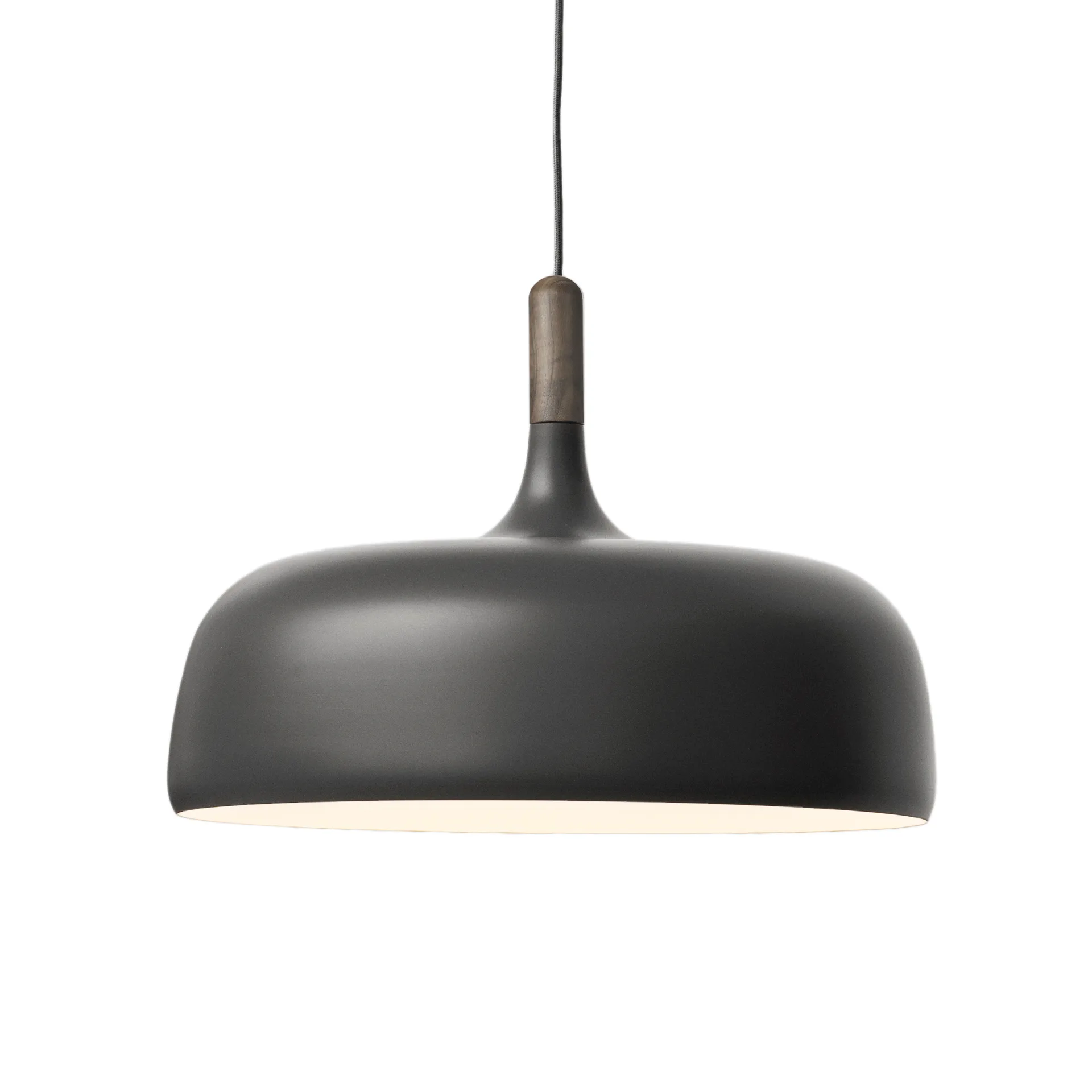 Acorn pendant lamp, Matte grey Northern
