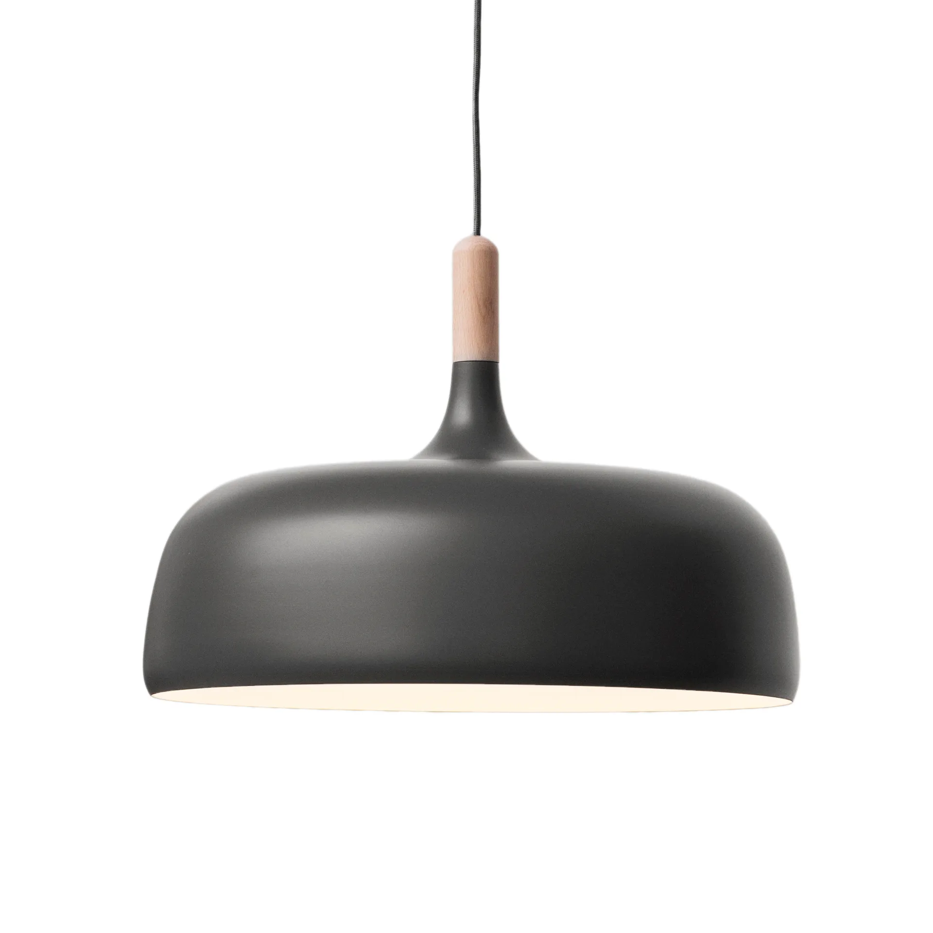 Acorn pendant lamp, Matte grey Northern