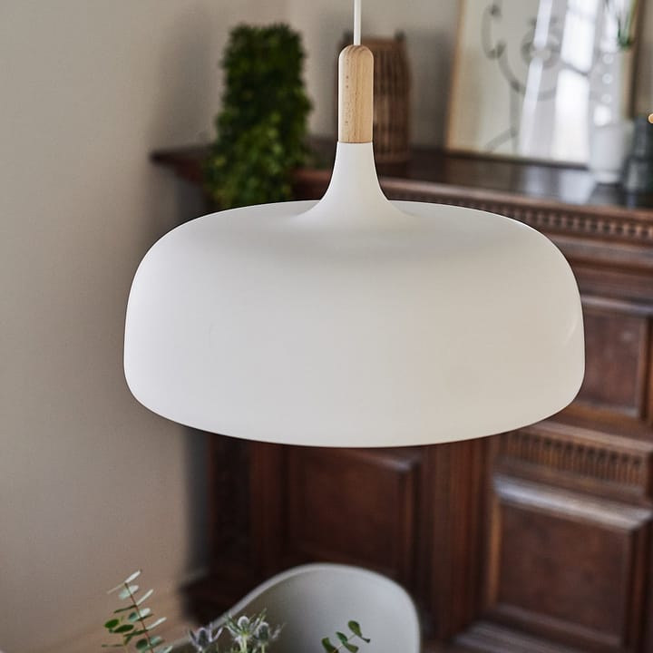 Acorn pendant lamp, white Northern