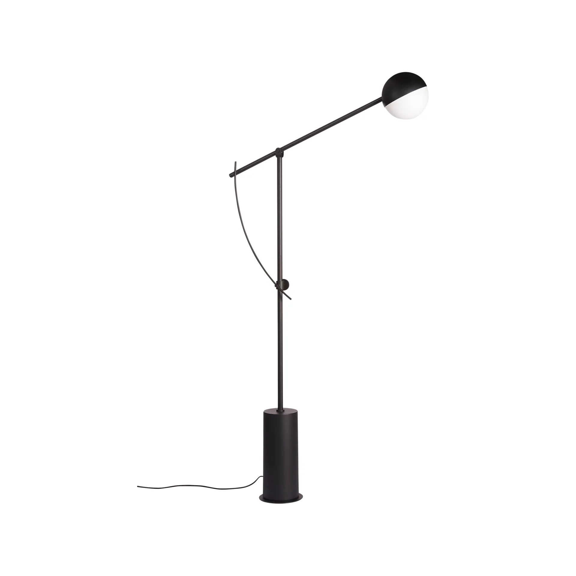 Balancer floor lamp, Black matt Northern