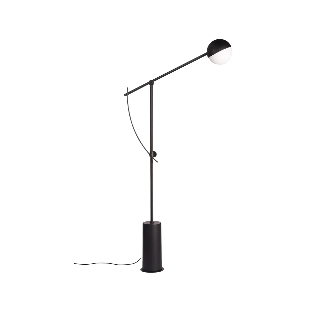 Northern Balancer floor lamp Black matt | Scandinavian Design | Floor lamps | Black
