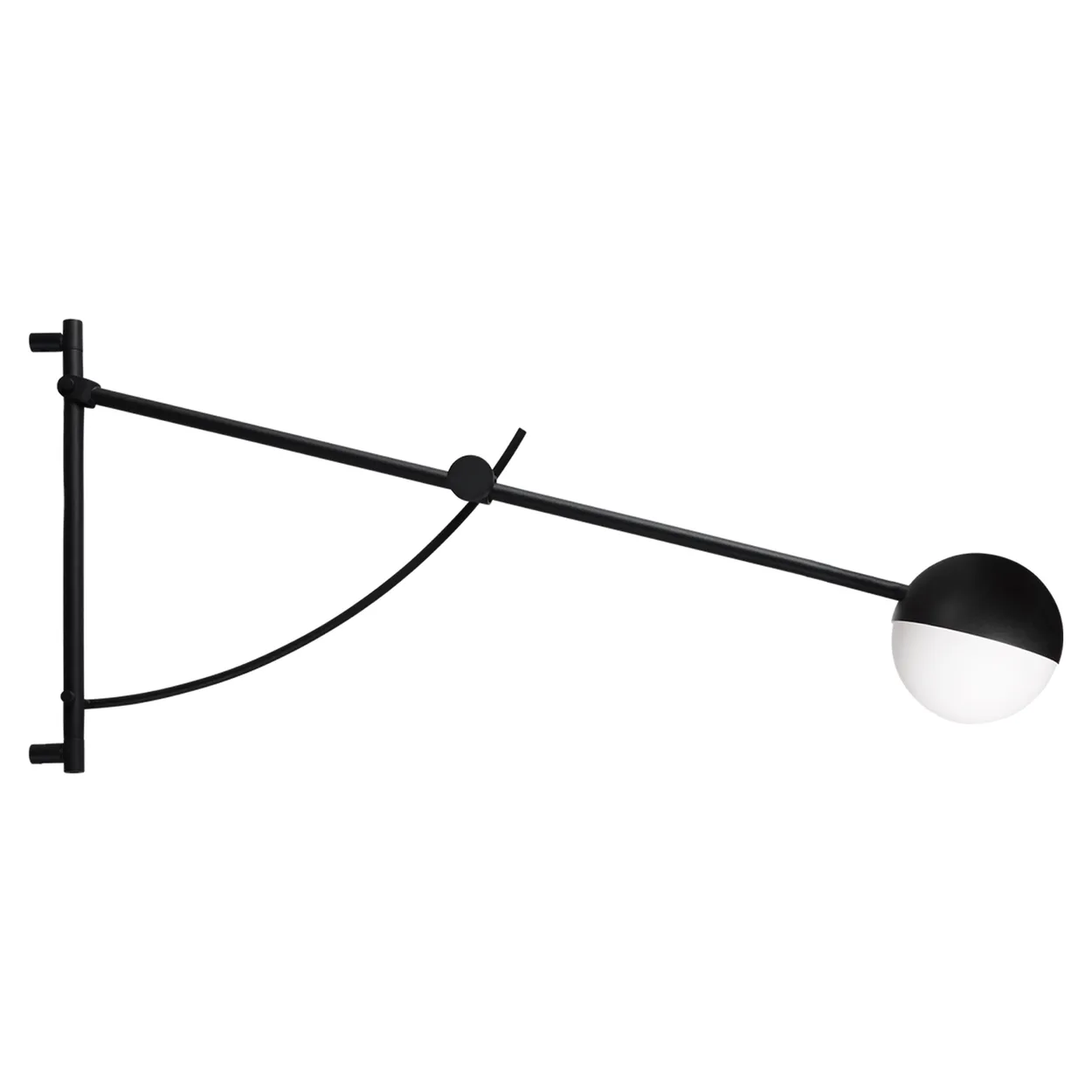 Northern Balancer wall lamp black | Scandinavian Design | Wall lights | Black
