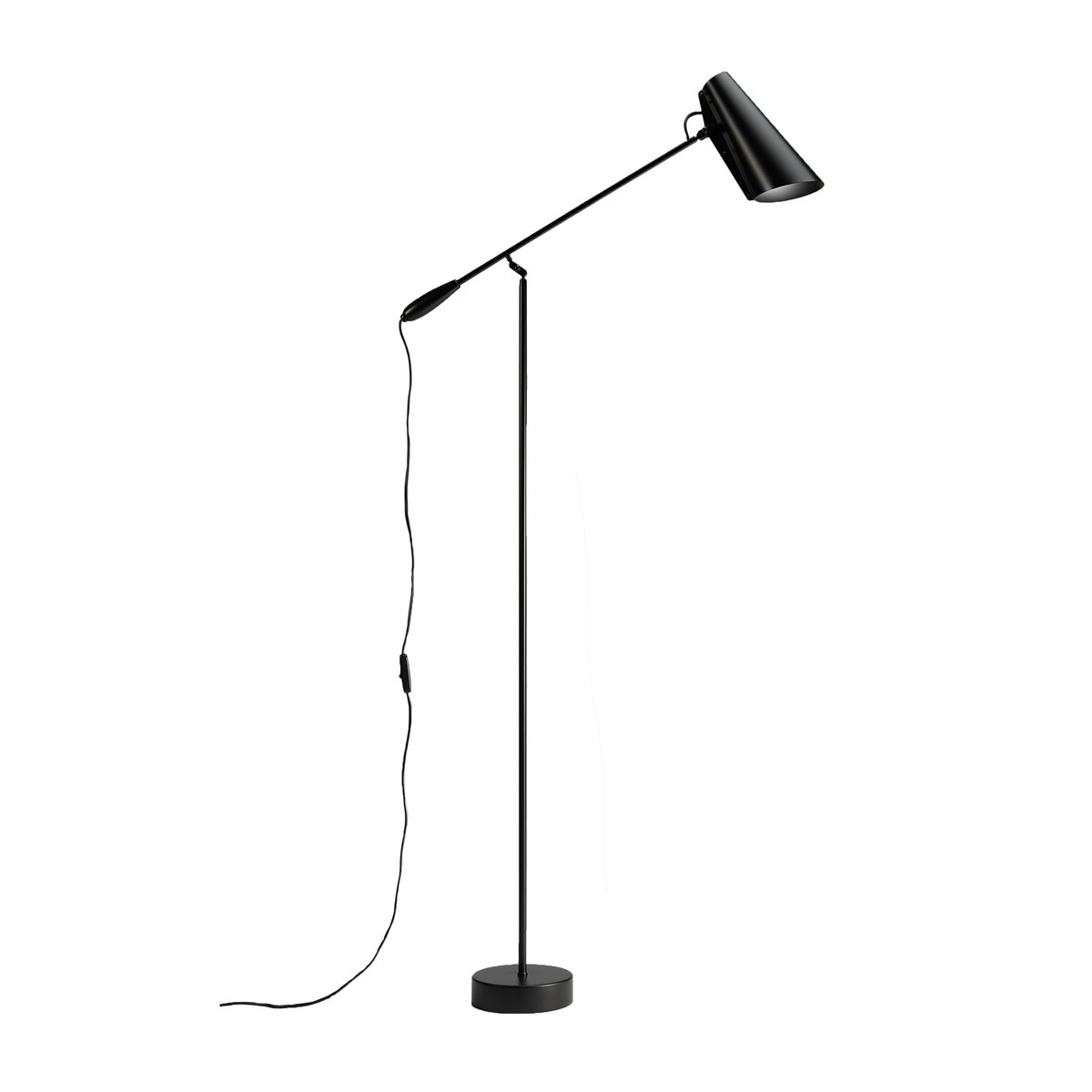 Northern Birdy Floor Lamp Black | Scandinavian Design | Floor lamps | Black