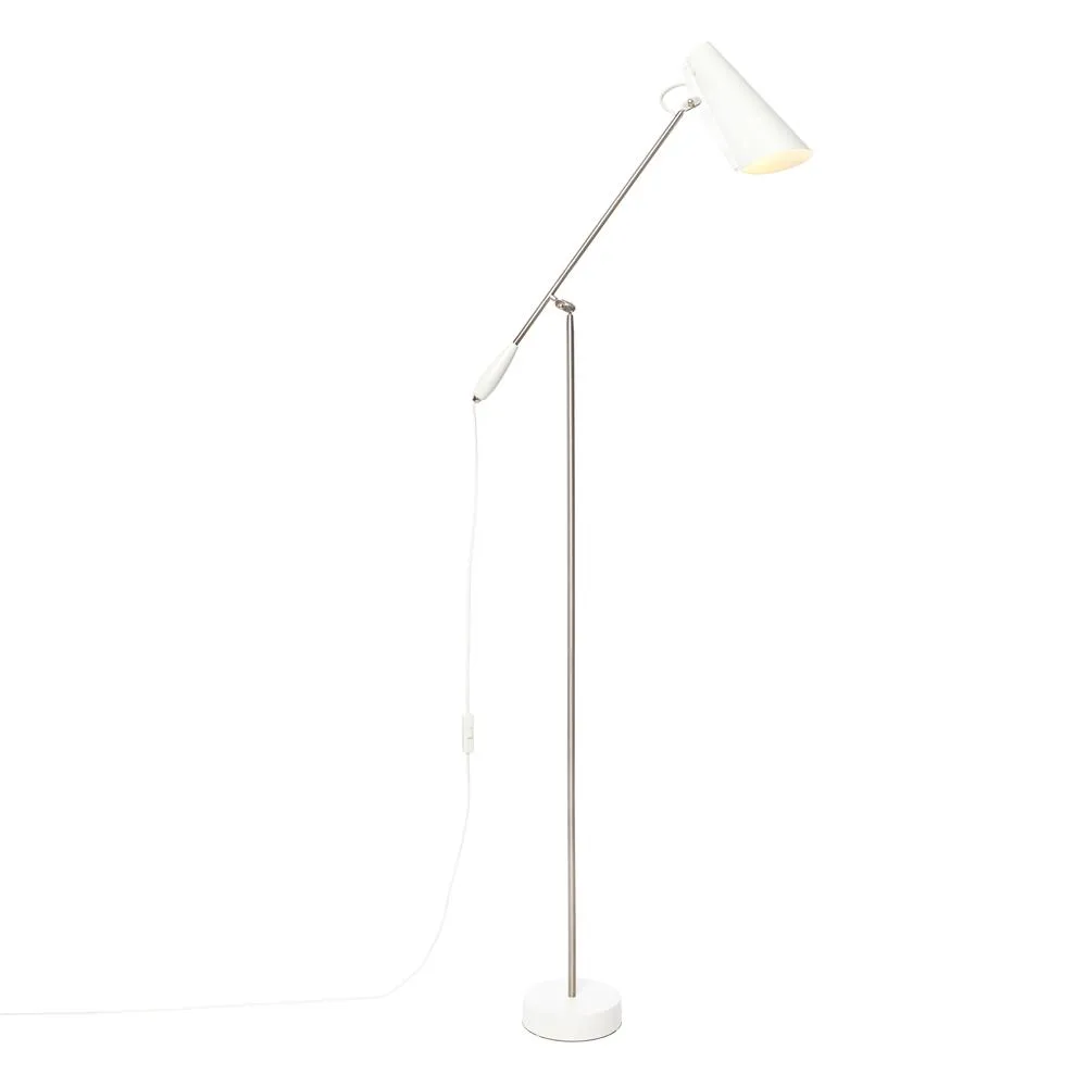 Northern Birdy Floor Lamp Matte white | Scandinavian Design | Floor lamps | White