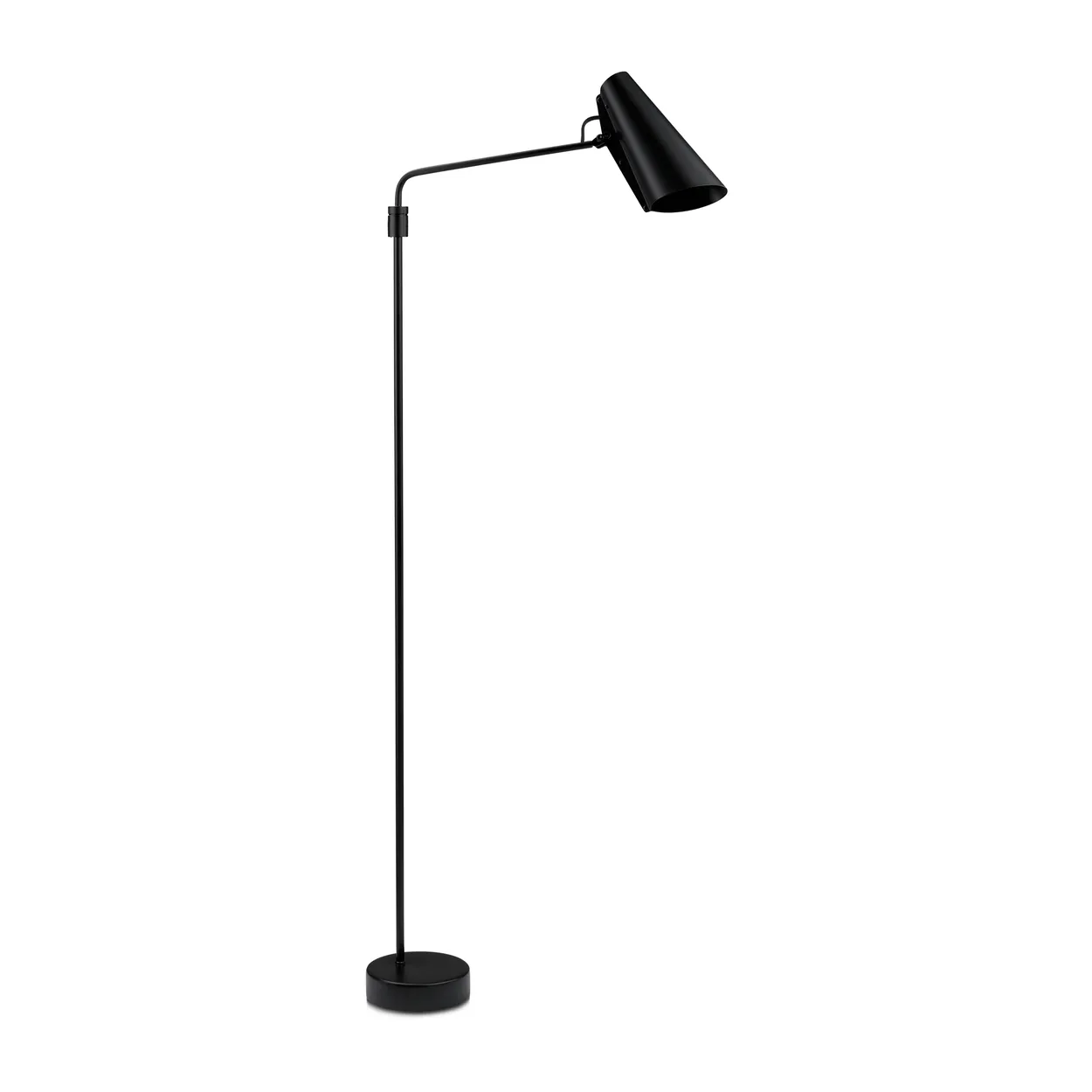 Northern Birdy swing floor lamp Black-black | Scandinavian Design | Floor lamps | Black