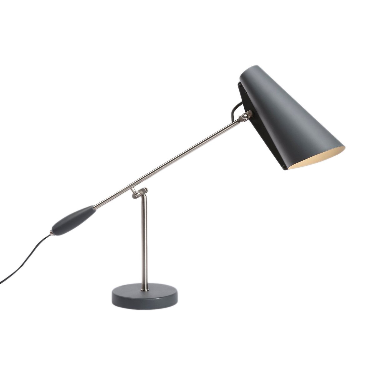 Northern Birdy table lamp Grey-metallic | Scandinavian Design | Desk & table lamps | Grey