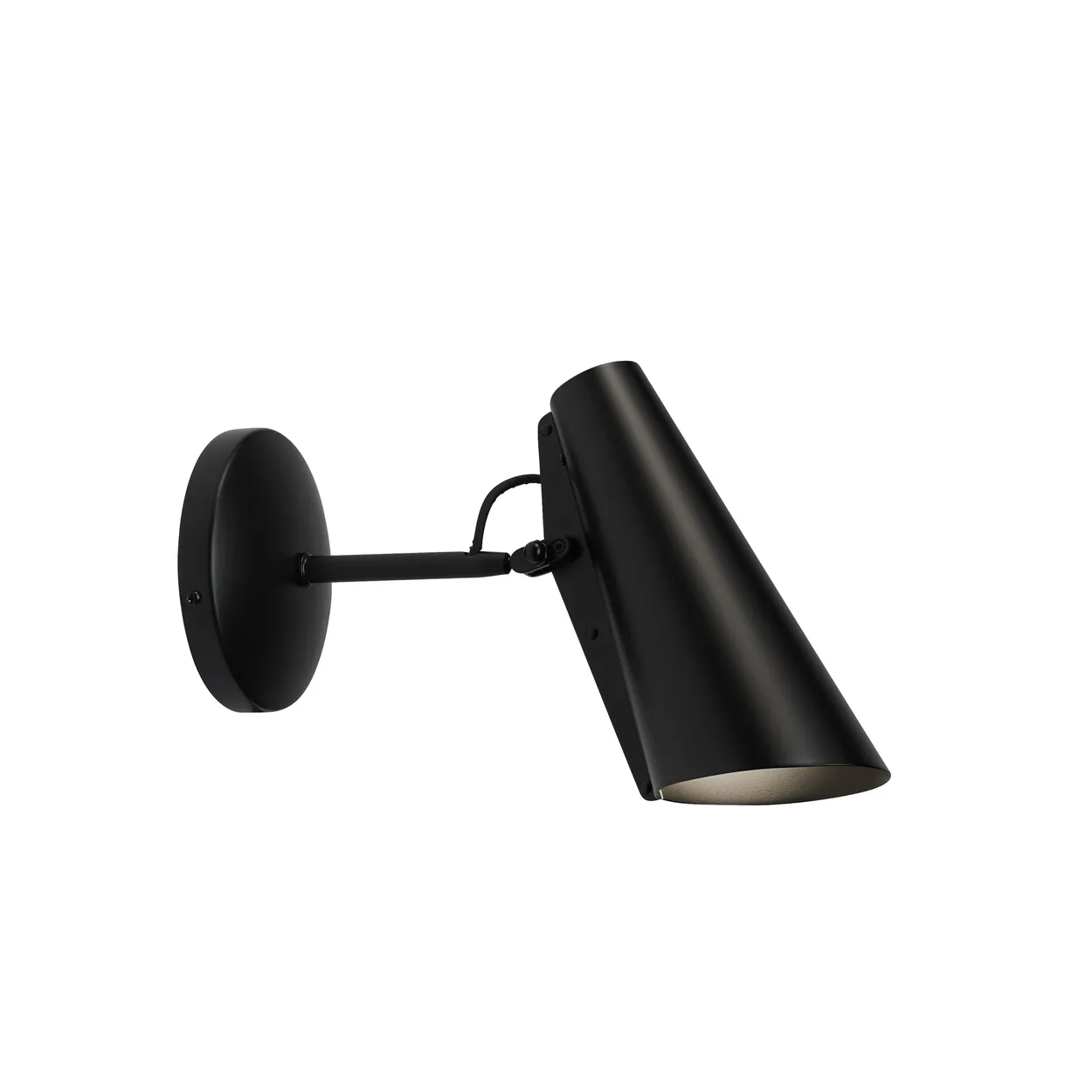 Northern Birdy wall lamp short Black | Scandinavian Design | Wall lights | Black