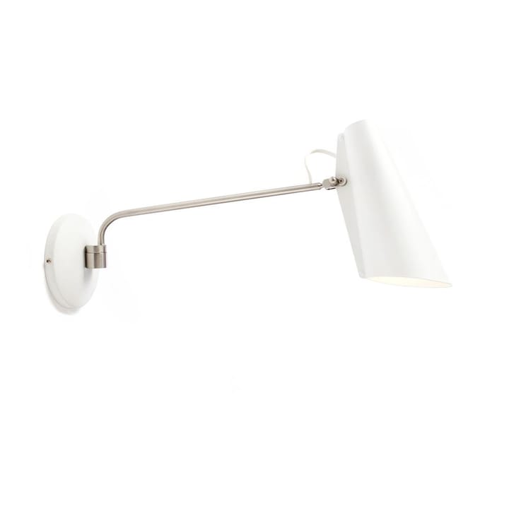 Birdy wall lamp - White-metallic - Northern